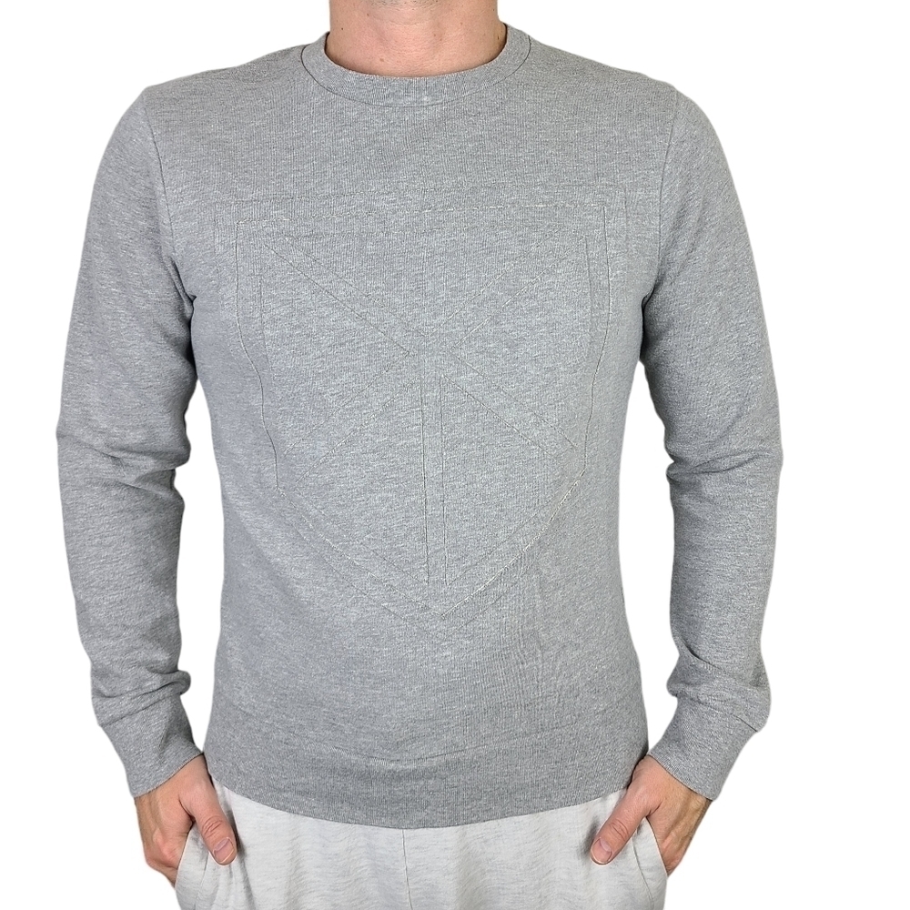Jack Jones Premium Men's Gray Crewneck Sweater Small